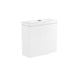 Roca Inspira Square Close Coupled Toilet with Dual Outlet (Closed Back) - Unbeatable Bathrooms