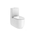 Roca Beyond Rimless Close Coupled Toilet with Dual Outlet (Closed Back) - Unbeatable Bathrooms