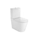 Roca Inspira Round Close Coupled Toilet with Dual Outlet (Closed Back) - Unbeatable Bathrooms