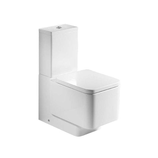 Roca Element Close Coupled Toilet with Dual Outlet (Closed Back) - Unbeatable Bathrooms