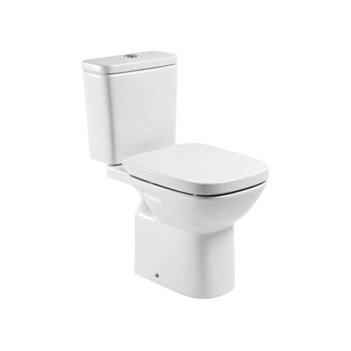 Roca Debba Close Coupled Toilet with Horizontal Outlet - Unbeatable Bathrooms