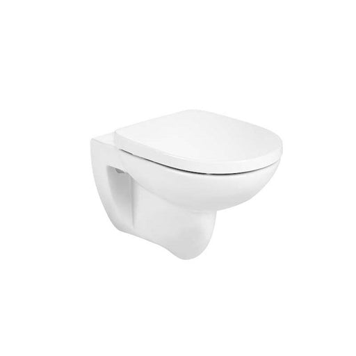 Roca Debba Round Rimless Wall-Hung Toilet - Unbeatable Bathrooms