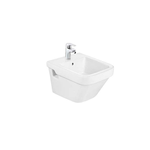 Roca Dama-N Compact Vitreous China Wall-Hung Bidet - Unbeatable Bathrooms