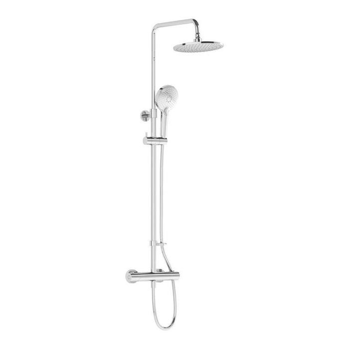 Vitra AquaHeat Joy 240 Shower Head Dual Kit Thermostatic - Unbeatable Bathrooms