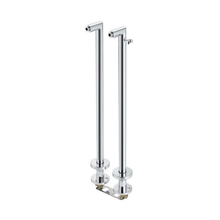 Roca T-1000 Thermostatic Wall-Mounted Bath-Shower Mixer with Diverter-Flow Regulator, Handshower, 1.70 M Flexible Hose and Wall Bracket - Unbeatable Bathrooms