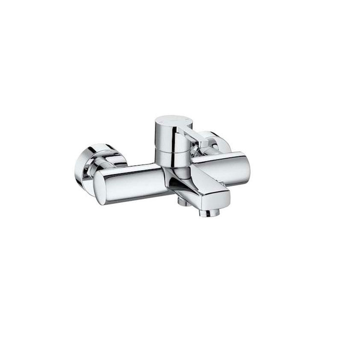 Roca Naia Wall-Mounted Bath-Shower Mixer - Unbeatable Bathrooms