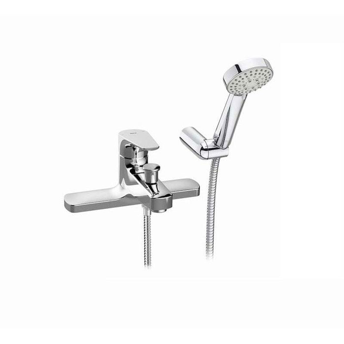 Roca Atlas Deck-Mounted Bath-Shower Mixer - Unbeatable Bathrooms