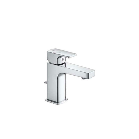 Roca L90 Compact Basin Mixer with Aerator and Pop-Up Waste, Cold Start - Unbeatable Bathrooms