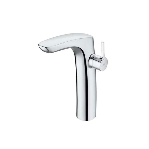 Roca Insignia Smooth Body High-Neck Basin Mixer, Cold Start - Unbeatable Bathrooms