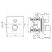 Ideal Standard Ceratherm C100 Built-In Thermostatic 1 Outlet Shower Mixer - Unbeatable Bathrooms
