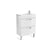 Roca Debba Unik 5/6/800mm Compact Vanity Unit - Wall Hung 2 Drawer Unit - Unbeatable Bathrooms