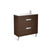 Roca Debba Unik 5/6/800mm Compact Vanity Unit - Wall Hung 2 Drawer Unit - Unbeatable Bathrooms