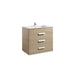 Roca Debba Unik 600/800mm Vanity Unit - Wall Hung 3 Drawer Unit - Unbeatable Bathrooms