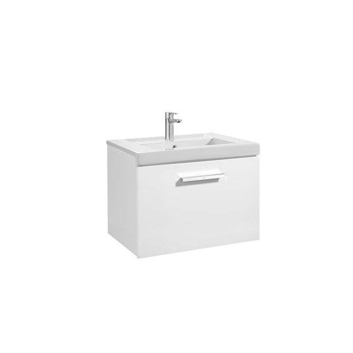 Roca Prisma Unik 600/800mm Vanity Unit - Wall Hung 1 Drawer Unit - Unbeatable Bathrooms