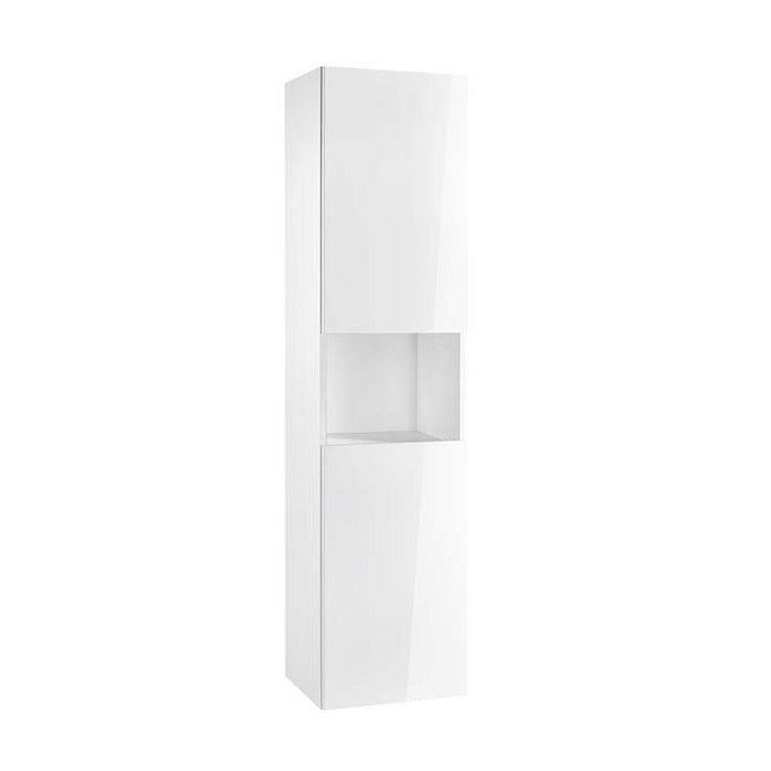 Roca Heima 40cm x160cm Reversible Column Unit with 2 Soft-Close Doors - Unbeatable Bathrooms