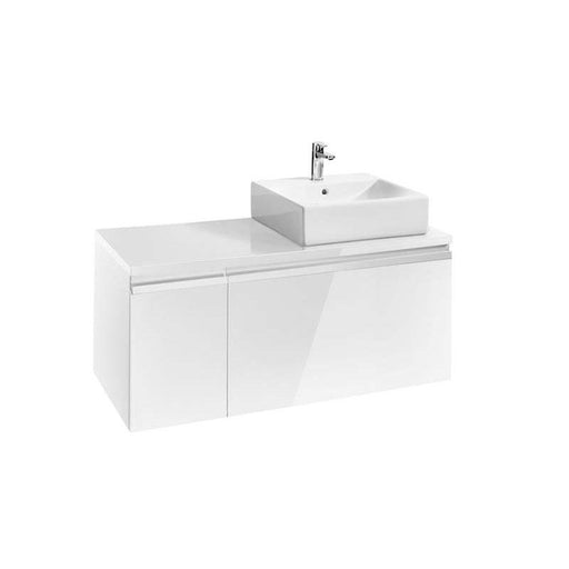 Roca Heima 1100mm Vanity Unit - Wall Hung 1 Drawer Unit (RH) - Unbeatable Bathrooms