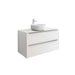 Roca Inspira 800/600/1000mm Vanity Unit - Wall Hung 2 Drawer Unit - Unbeatable Bathrooms
