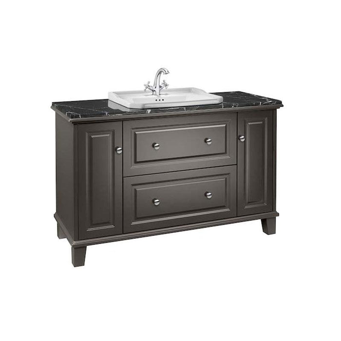 Roca Carmen 1300mm Vanity Unit - Floor Standing 2 Drawer & Door Unit with Basin - Unbeatable Bathrooms