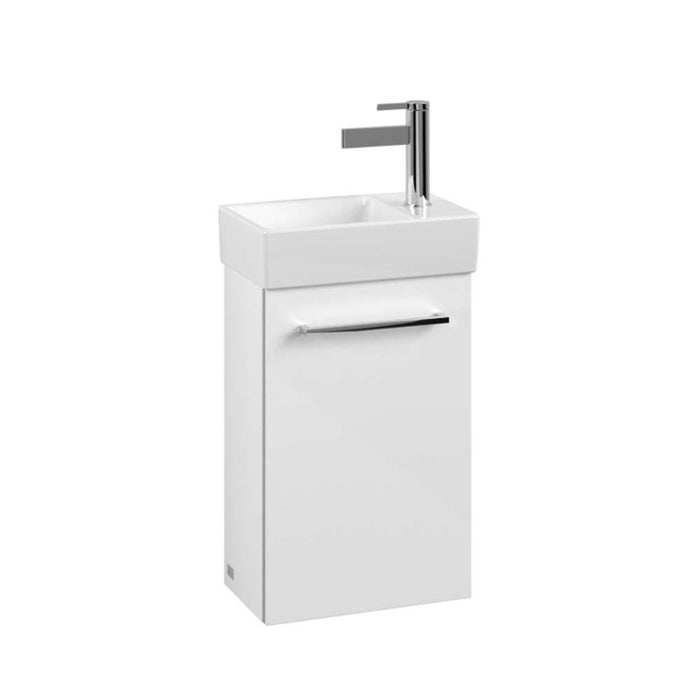 Villeroy & Boch Avento 360mm Cloakroom Vanity Unit - Wall Hung 1 Door Unit - Unbeatable Bathrooms