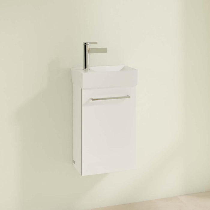 Villeroy & Boch Avento 360mm Cloakroom Vanity Unit - Wall Hung 1 Door Unit - Unbeatable Bathrooms