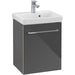 Villeroy & Boch Avento 426mm Vanity Unit - Wall Hung 1 Door Unit - Unbeatable Bathrooms