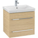 Villeroy & Boch Avento 600mm Vanity Unit - Wall Hung 2 Drawer Unit - Unbeatable Bathrooms