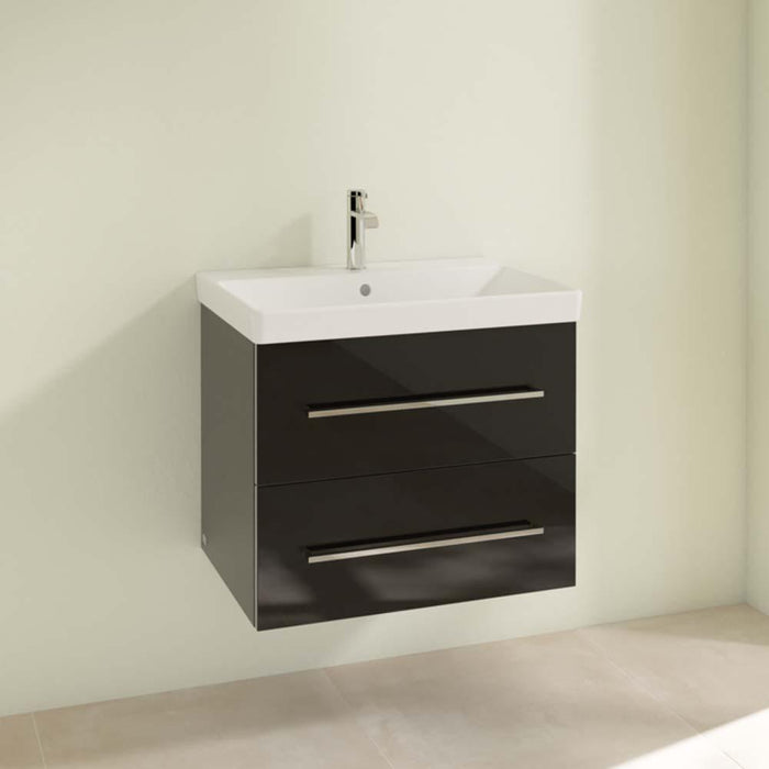 Villeroy & Boch Avento 650mm Vanity Unit - Wall Hung 2 Drawer Unit - Unbeatable Bathrooms