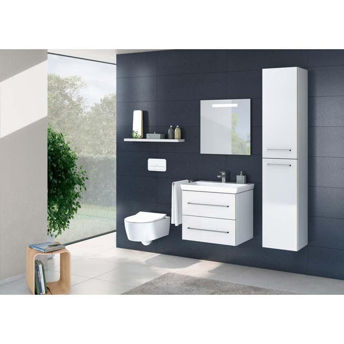 Villeroy & Boch Avento 650mm Vanity Unit - Wall Hung 2 Drawer Unit - Unbeatable Bathrooms