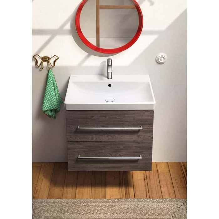 Villeroy & Boch Avento 650mm Vanity Unit - Wall Hung 2 Drawer Unit - Unbeatable Bathrooms