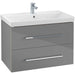 Villeroy & Boch Avento 800mm Vanity Unit - Wall Hung 2 Drawer Unit - Unbeatable Bathrooms
