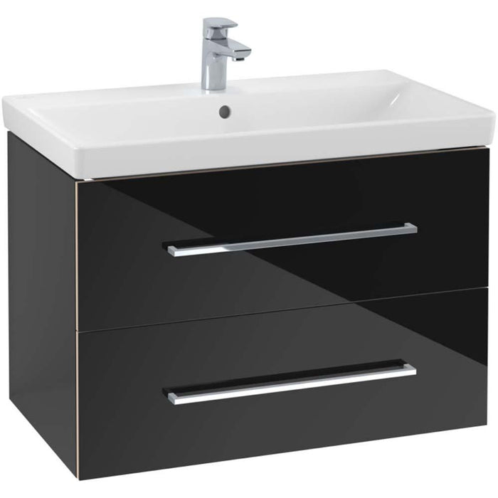 Villeroy & Boch Avento 800mm Vanity Unit - Wall Hung 2 Drawer Unit - Unbeatable Bathrooms