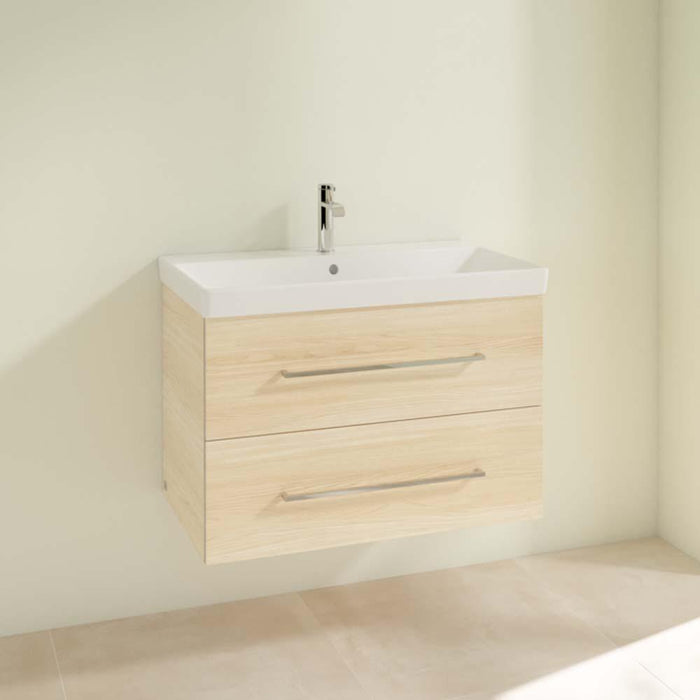 Villeroy & Boch Avento 800mm Vanity Unit - Wall Hung 2 Drawer Unit - Unbeatable Bathrooms