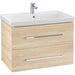Villeroy & Boch Avento 800mm Vanity Unit - Wall Hung 2 Drawer Unit - Unbeatable Bathrooms