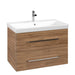 Villeroy & Boch Avento 800mm Vanity Unit - Wall Hung 2 Drawer Unit - Unbeatable Bathrooms