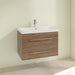 Villeroy & Boch Avento 800mm Vanity Unit - Wall Hung 2 Drawer Unit - Unbeatable Bathrooms