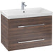 Villeroy & Boch Avento 800mm Vanity Unit - Wall Hung 2 Drawer Unit - Unbeatable Bathrooms
