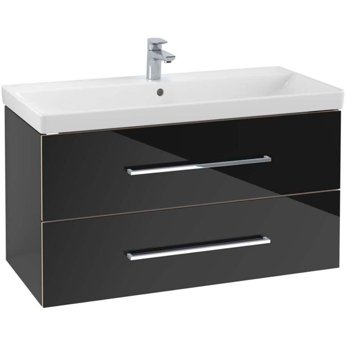 Villeroy & Boch Avento 1000mm Vanity Unit - Wall Hung 2 Drawer Unit - Unbeatable Bathrooms
