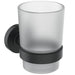 Ideal Standard IOM Tumbler And Holder Frosted Glass - Unbeatable Bathrooms