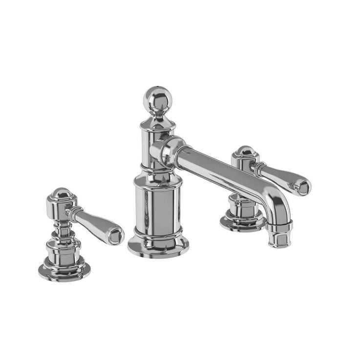 Burlington Arcade 3 Hole Basin Mixer Deck Mounted without Pop-up Waste - Unbeatable Bathrooms