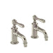 Burlington Arcade Cloakroom Basin Pillar Taps - Unbeatable Bathrooms