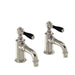 Burlington Arcade Cloakroom Basin Pillar Taps - Unbeatable Bathrooms