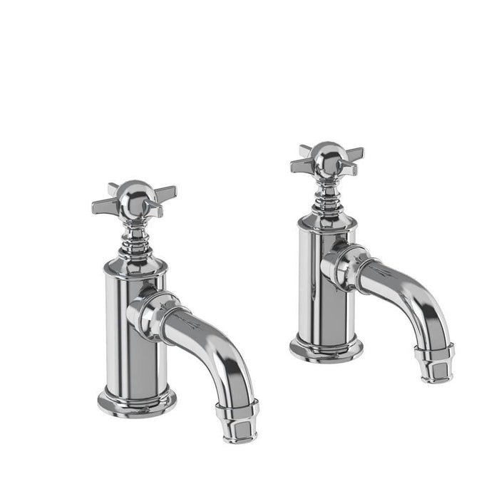 Burlington Arcade Cloakroom Basin Pillar Taps - Unbeatable Bathrooms