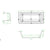 The White Space Aluna Reinforced 17/1800mm Double Ended Bath - Unbeatable Bathrooms