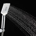 JTP Aquamist Square Multifunction Shower Hand Set - Unbeatable Bathrooms