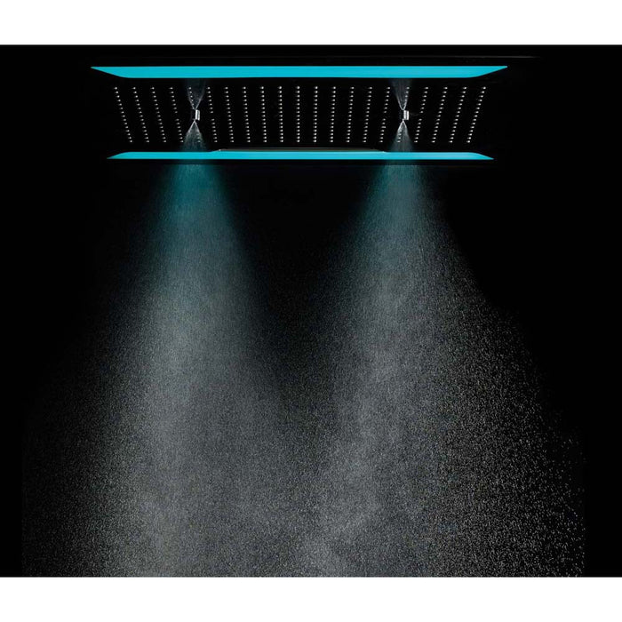 JTP Aquamist Ceiling Mounted Overhead Shower 600 x 450mm - Unbeatable Bathrooms