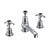 Burlington Anglesey 3 Tap Hole Mixer with Pop-up Waste - Unbeatable Bathrooms
