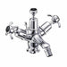 Burlington Anglesey Bidet Mixer with Pop-up Waste - Unbeatable Bathrooms