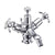 Burlington Anglesey Bidet Mixer with Pop-up Waste - Unbeatable Bathrooms