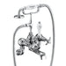 Burlington Anglesey Bath Shower Mixer Wall Mounted - Unbeatable Bathrooms