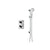Flova Annecy 1-Outlet Thermostatic Shower Pack with Slide Rail Kit - Unbeatable Bathrooms